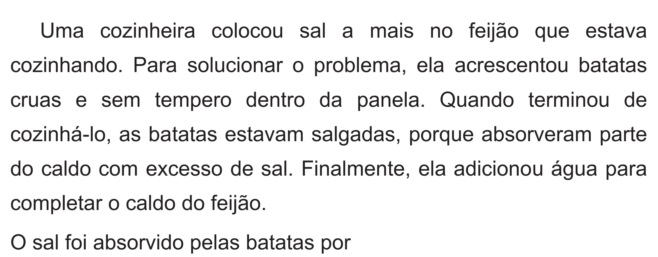 Enunciado original completo da questão 96 do ENEM 2019 - 2º Dia – Caderno 6 – Cinza (Superampliada) – Aplicação Regular, página 8.