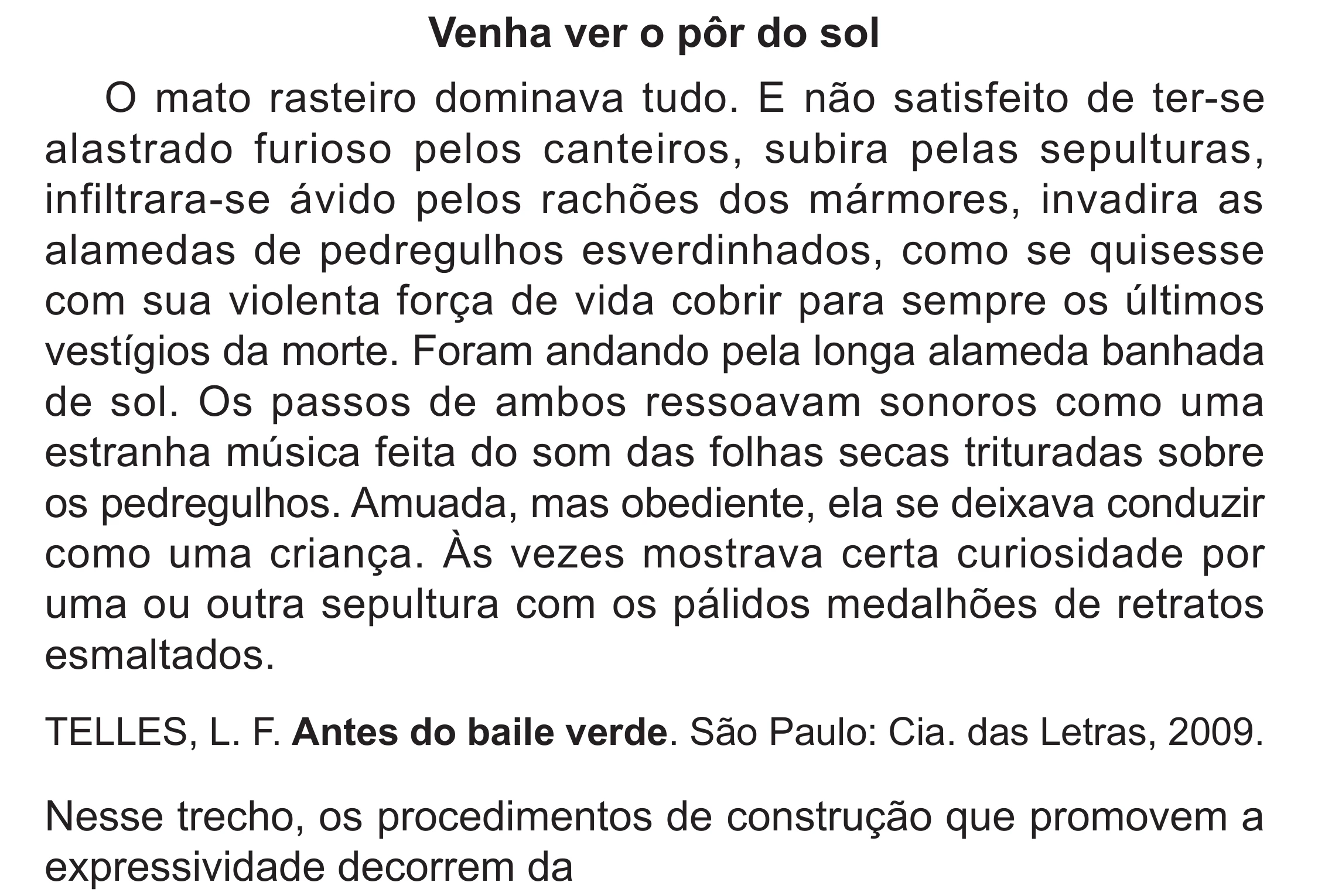 Enunciado original completo da questão 22 do ENEM 2024 - 1º Dia – Caderno 4 – Verde (Superampliada) – Reaplicação/PPL, página 29.