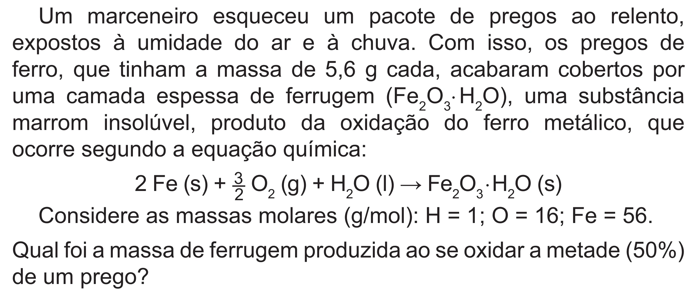 Enunciado original completo da questão 129 do ENEM 2021 - 2º Dia – Caderno 5 – Amarelo (Superampliada) – Reaplicação/PPL/Segunda Oportunidade, página 32.