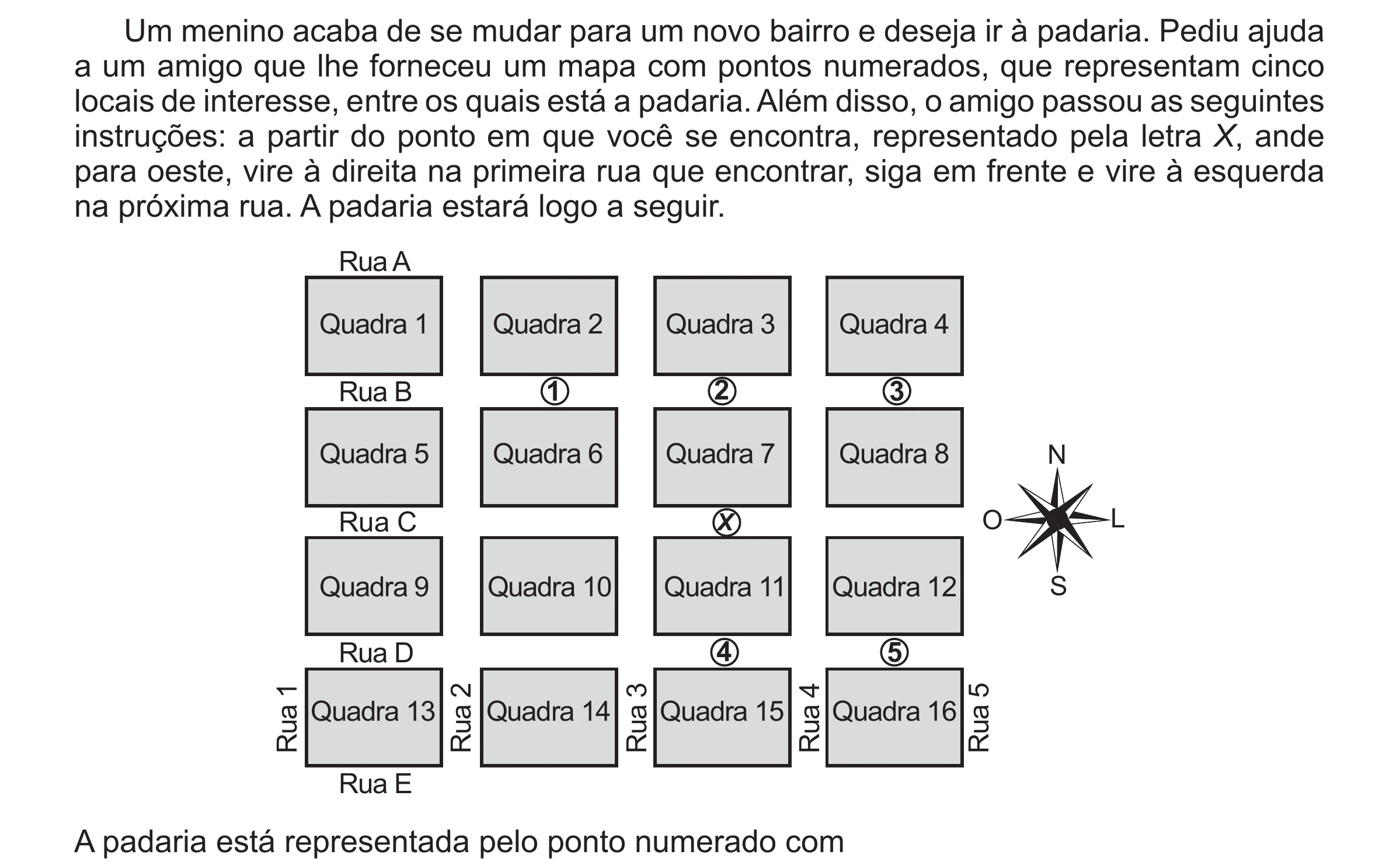 Enunciado original completo da questão 158 do ENEM 2017 - 2º Dia - Caderno 5 – Amarelo(Ampliada) – Aplicação regular, página 44.