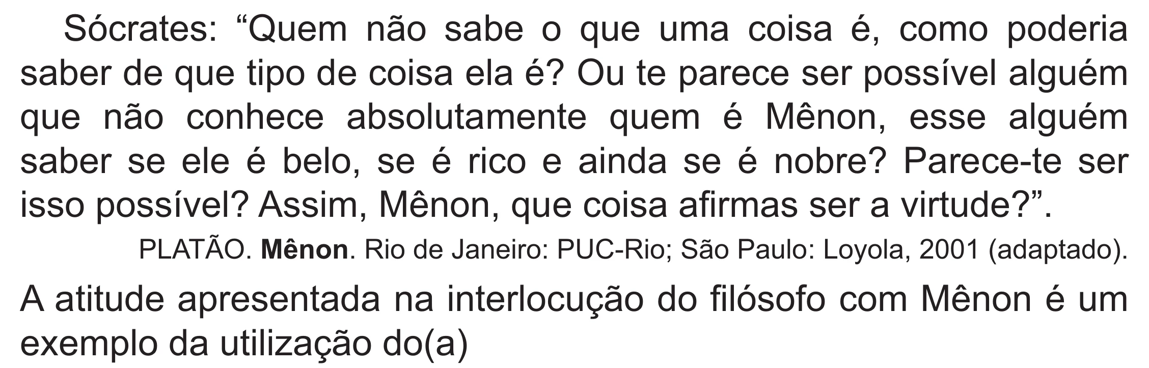 Enunciado original completo da questão 55 do ENEM 2021 - 1º Dia – Caderno 10 – Verde (Libras – Superampliada) – Aplicação Regular, página 59.