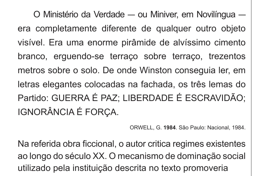 Enunciado original completo da questão 2 do ENEM 2014 - 1º Dia – Caderno 3 – Branco – Terceira aplicação, página 2.