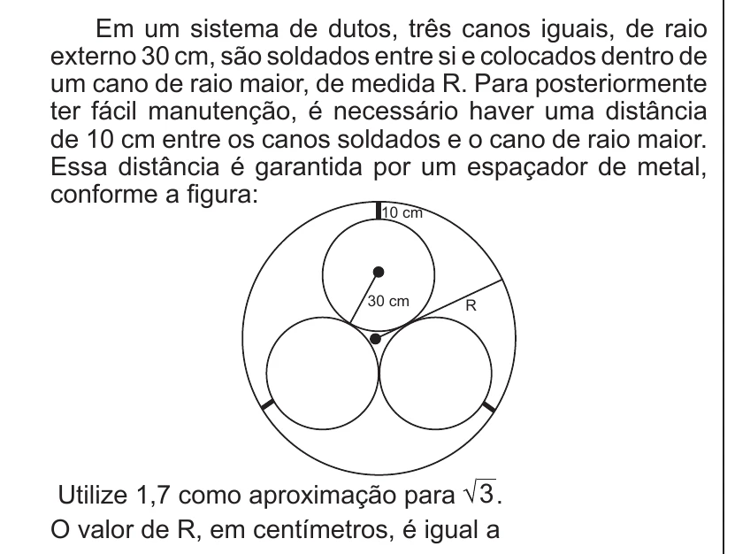 Enunciado original completo da questão 178 do ENEM 2013 - 2º Dia - Caderno 5 - Amarelo – Aplicação regular, página 31.