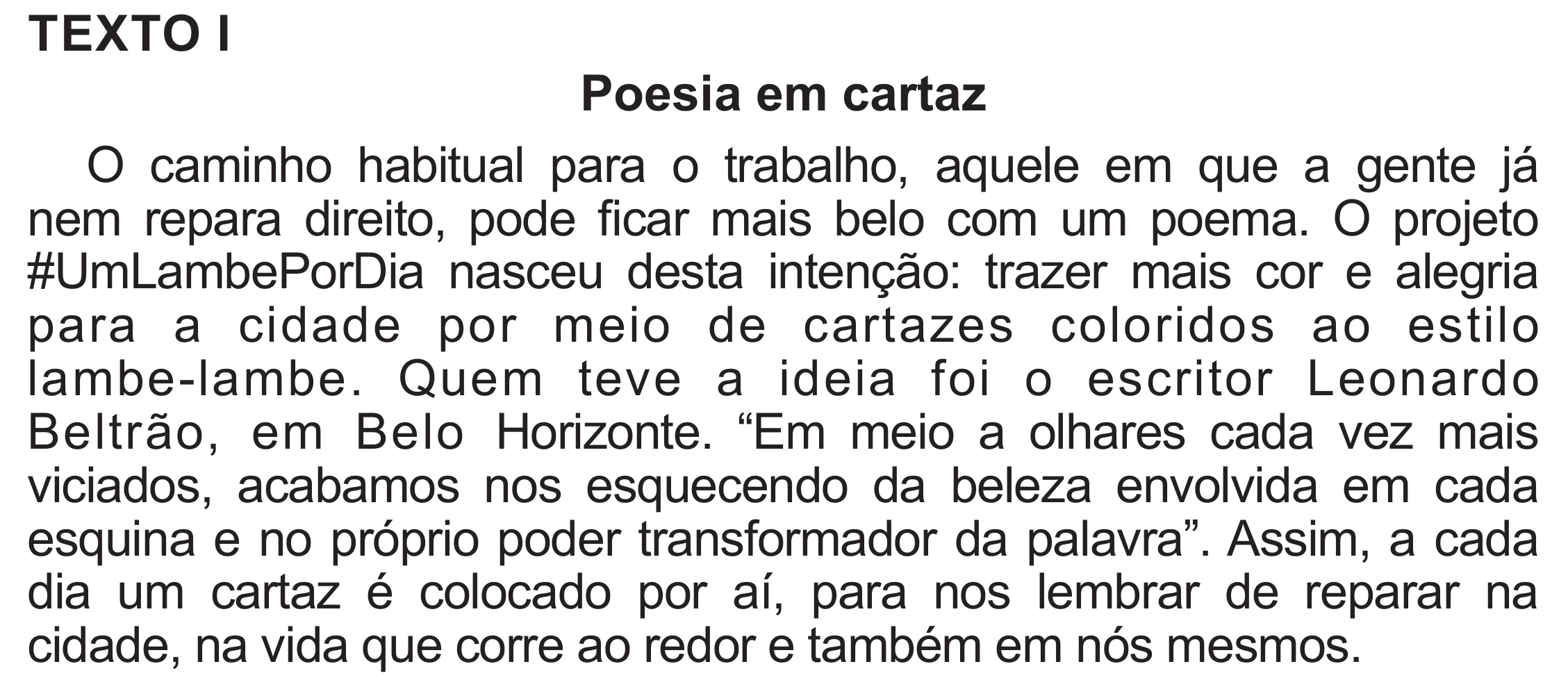 Enunciado original completo da questão 22 do ENEM 2020 - 1º Dia - Caderno 4 – Rosa (Superampliada) – Aplicação Regular, página 26.