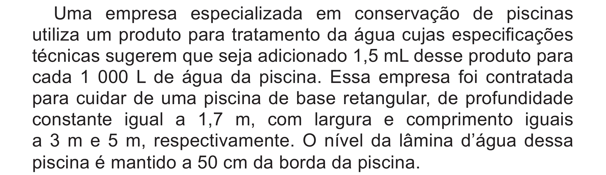 Enunciado original completo da questão 150 do ENEM 2017 - 2º Dia - Caderno 5 – Amarelo (Superampliada) – Aplicação regular, página 50.