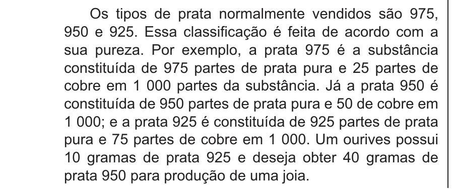Enunciado original completo da questão 152 do ENEM 2018 - 2º Dia - Caderno 5 - Amarelo – Aplicação regular, página 21.