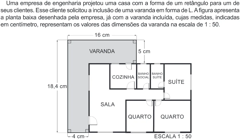 Trecho original com figura, tabela ou fórmula da questão 155 do ENEM 2022 - 2º Dia – Caderno 6 – Cinza (Ampliada) – Aplicação Regular.