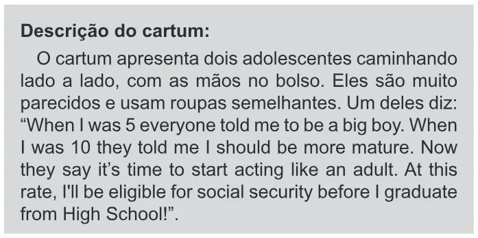 Trecho original com figura, tabela ou fórmula da questão 2 (inglês) do ENEM 2018 - 1º Dia - Caderno 9 – Laranja (Braile e Ledor) – Aplicação regular.