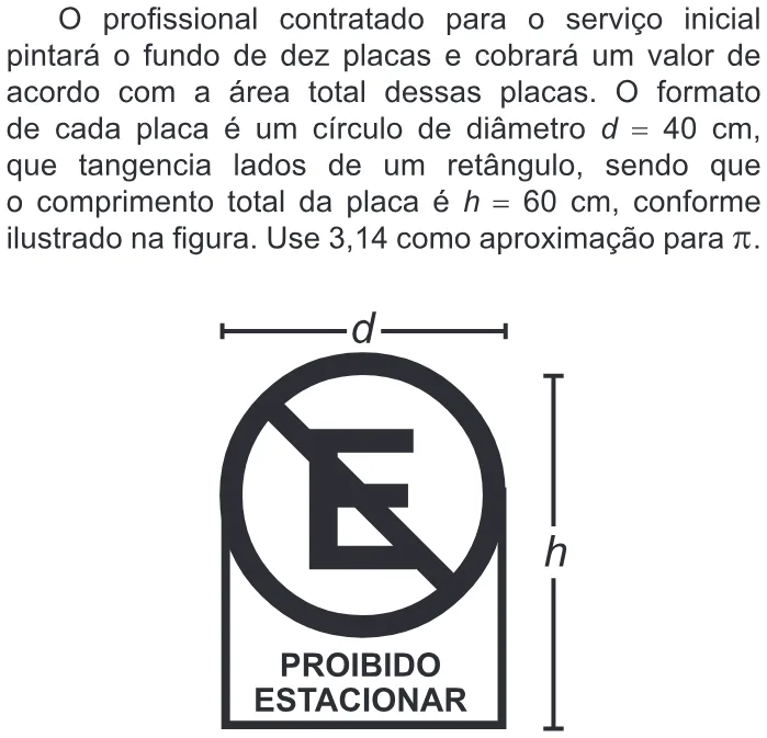 Trecho original com figura, tabela ou fórmula da questão 155 do ENEM 2019 - 2º Dia – Caderno 8 – Rosa – Aplicação Regular.
