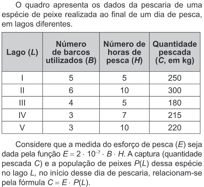Trecho original com figura, tabela ou fórmula da questão 161 do ENEM 2018 - 2º Dia - Caderno 18 - Cinza - Reaplicação/PPL.