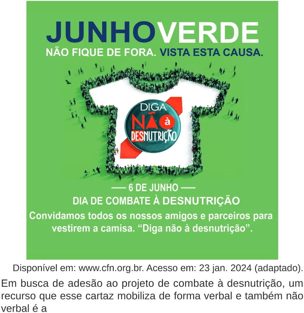 Trecho original com figura, tabela ou fórmula da questão 6 do ENEM 2024 - 1º Dia – Caderno 4 – Verde (Superampliada) – Reaplicação/PPL.