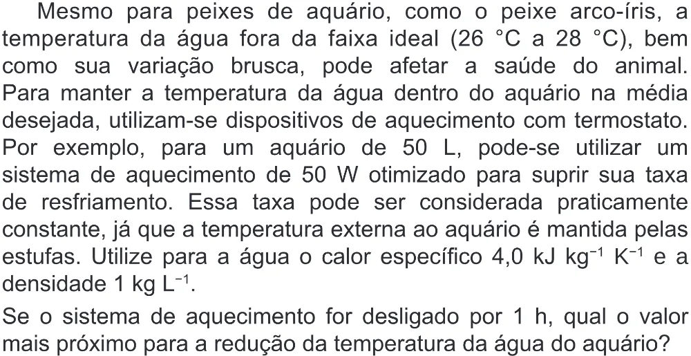 Trecho original com figura, tabela ou fórmula da questão 110 do ENEM 2020 - 2º Dia - Caderno 8 – Rosa (Superampliada) – Aplicação Regular.