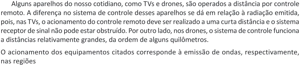 Trecho original com figura, tabela ou fórmula da questão 130 do ENEM 2025 - 2º Dia – Caderno 11 – Laranja (Braile e ledor) – Aplicação Regular - (Ampliada) - Belém, Ananindeua e Marituba.