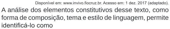 Trecho original com figura, tabela ou fórmula da questão 43 do ENEM 2020 - 1º Dia – Caderno 2 – Amarelo – Reaplicação/PPL.