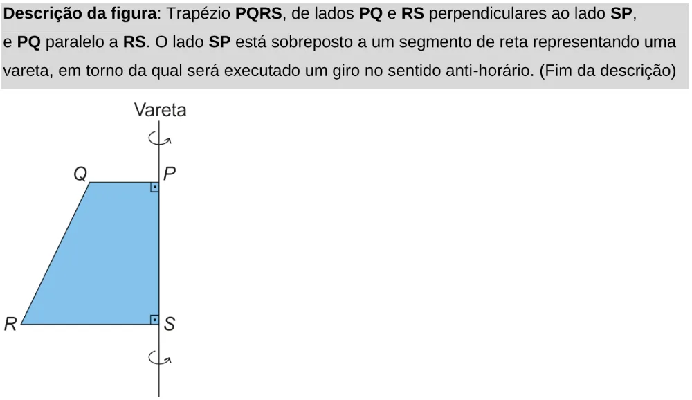 Trecho original com figura, tabela ou fórmula da questão 149 do ENEM 2024 - 2º Dia – Caderno 11 – Laranja (braile e ledor) – Aplicação Regular - Leitor de tela (NVDA).