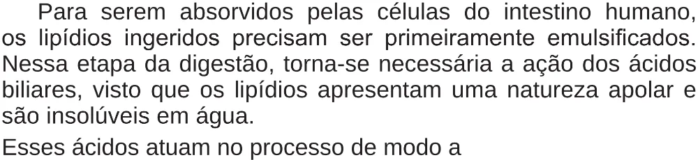 Trecho original com figura, tabela ou fórmula da questão 91 do ENEM 2018 - 2º Dia - Caderno 5 – Amarelo (Superampliada) – Aplicação regular.