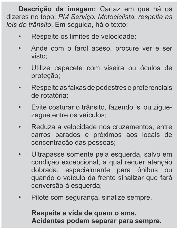 Trecho original com figura, tabela ou fórmula da questão 125 do ENEM 2015 - 2º Dia - Caderno 14 - Cinza – Reaplicação/PPL - Ledor.
