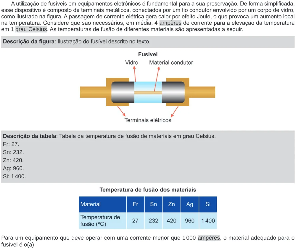 Trecho original com figura, tabela ou fórmula da questão 130 do ENEM 2024 - 2º Dia – Caderno 11 – Laranja (braile e ledor) – Reaplicação/PPL.