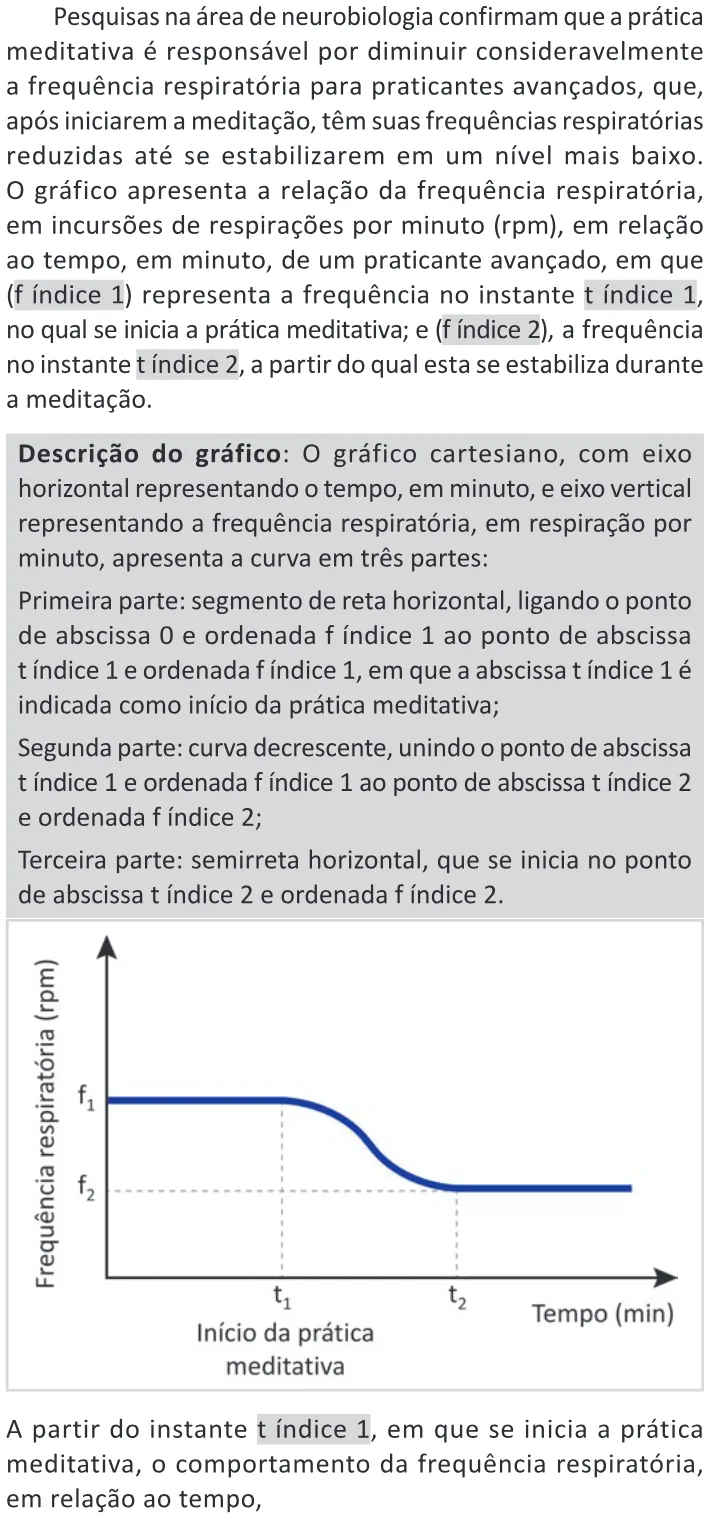 Trecho original com figura, tabela ou fórmula da questão 138 do ENEM 2025 - 2º Dia – Caderno 11 – Laranja (Braile e ledor) – Aplicação Regular - (Ledor).