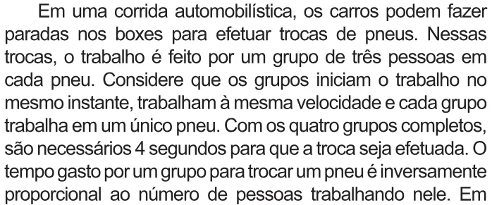 Trecho original com figura, tabela ou fórmula da questão 172 do ENEM 2021 - 2º Dia – Caderno 6 – Cinza – Aplicação Regular.