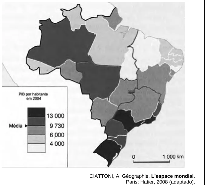Trecho original com figura, tabela ou fórmula da questão 73 do ENEM 2009 - 1º Dia - Caderno 2 - Amarelo.