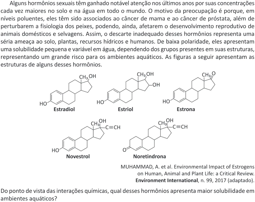 Trecho original com figura, tabela ou fórmula da questão 128 do ENEM 2025 - 2º Dia – Caderno 12 – Roxo (Libras) – Aplicação Regular - (Ampliada).
