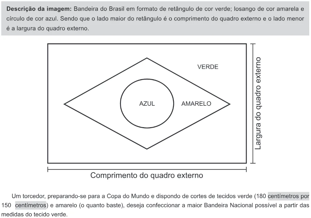 Trecho original com figura, tabela ou fórmula da questão 179 do ENEM 2020 - 2º Dia - Caderno 11 – Laranja (braile e ledor) – Aplicação Regular.