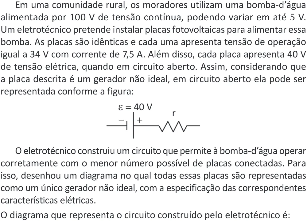 Trecho original com figura, tabela ou fórmula da questão 125 do ENEM 2025 - 2º Dia – Caderno 11 – Laranja (Braile e ledor) – Aplicação Regular - (Superampliada).