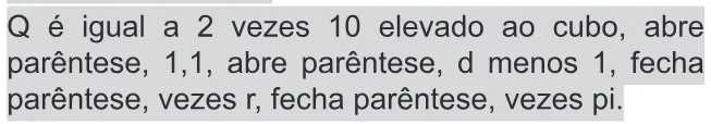 Alternativa E da questão 147 do ENEM 2019 - 2º Dia – Caderno 11 – Laranja – Reaplicação/PPL.