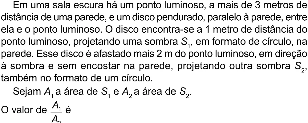 Trecho original com figura, tabela ou fórmula da questão 150 do ENEM 2023 - 2º Dia – Caderno 8 – Rosa (Superampliada) – Reaplicação/PPL.