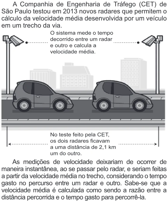 Trecho original com figura, tabela ou fórmula da questão 161 do ENEM 2014 - 2º Dia - Caderno 6 - Cinza – Aplicação regular.