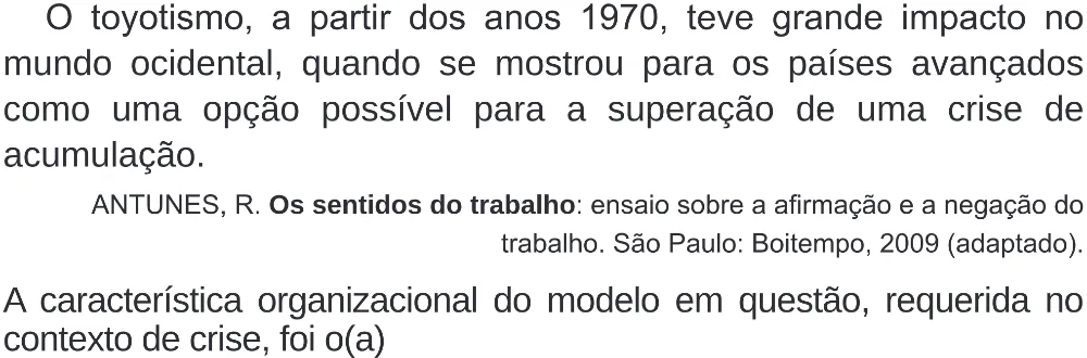 Trecho original com figura, tabela ou fórmula da questão 56 do ENEM 2020 - 1º Dia - Caderno 4 – Rosa (Superampliada) – Aplicação Regular.