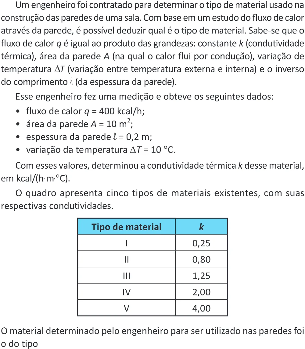 Trecho original com figura, tabela ou fórmula da questão 151 do ENEM 2025 - 2º Dia – Caderno 11 – Laranja (Braile e ledor) – Aplicação Regular - (Superampliada) - Belém, Ananindeua e Marituba.