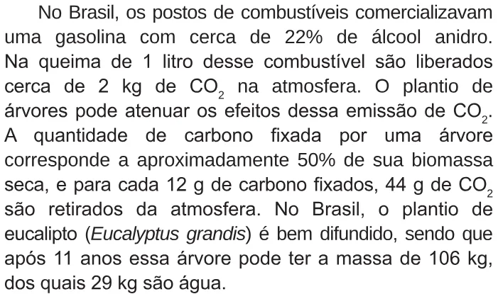 Trecho original com figura, tabela ou fórmula da questão 126 do ENEM 2017 - 2º Dia - Caderno 5 - Amarelo – Reaplicação/PPL.