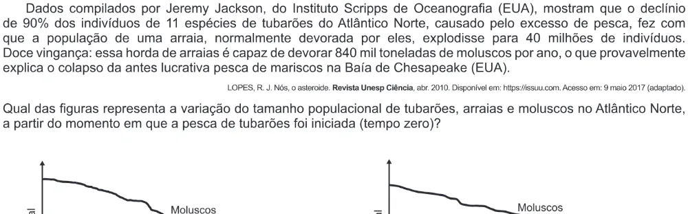 Trecho original com figura, tabela ou fórmula da questão 124 do ENEM 2017 - 2º Dia - Caderno 8 - Rosa – Reaplicação/PPL.