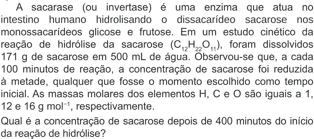 Trecho original com figura, tabela ou fórmula da questão 117 do ENEM 2020 - 2º Dia - Caderno 8 – Rosa (Superampliada) – Aplicação Regular.