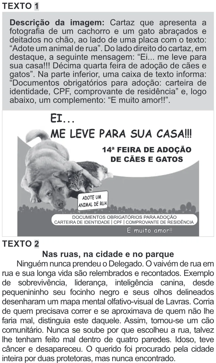 Trecho original com figura, tabela ou fórmula da questão 18 do ENEM 2022 - 1º Dia – Caderno 9 – Laranja (Braile e ledor) – Aplicação Regular.