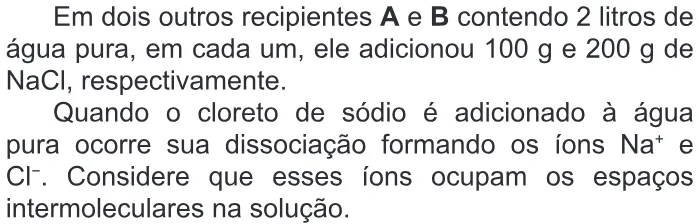 Trecho original com figura, tabela ou fórmula da questão 127 do ENEM 2018 - 2º Dia - Caderno 12 – Verde (Libras) – Aplicação regular.