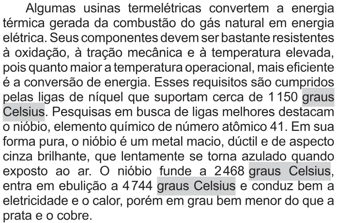 Trecho original com figura, tabela ou fórmula da questão 99 do ENEM 2021 - 2º Dia – Caderno 11 – Laranja (braile e ledor) – Aplicação Regular.