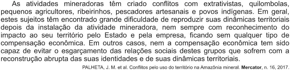 Trecho original com figura, tabela ou fórmula da questão 68 do ENEM 2021 - 1º Dia – Caderno 2 – Amarelo (Ampliada) – Aplicação Regular.