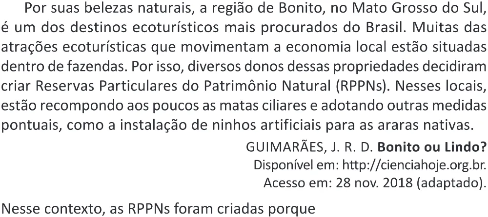 Trecho original com figura, tabela ou fórmula da questão 133 do ENEM 2025 - 2º Dia – Caderno 11 – Laranja (Braile e ledor) – Aplicação Regular - (Superampliada) - Belém, Ananindeua e Marituba.