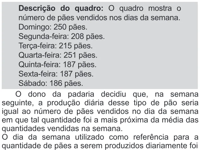 Trecho original com figura, tabela ou fórmula da questão 169 do ENEM 2019 - 2º Dia – Caderno 11 – Laranja – Reaplicação/PPL.