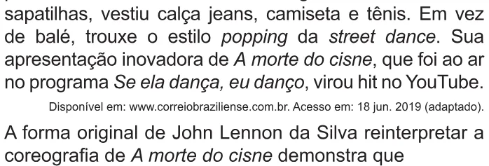 Trecho original com figura, tabela ou fórmula da questão 17 do ENEM 2021 - 1º Dia – Caderno 10 – Verde (Libras) – Aplicação Regular.
