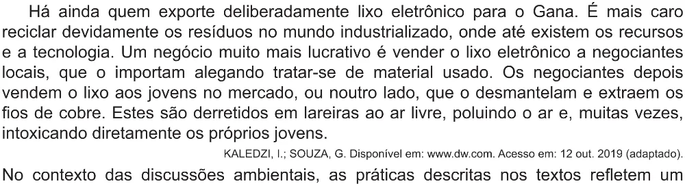Trecho original com figura, tabela ou fórmula da questão 82 do ENEM 2021 - 1º Dia – Caderno 10 – Verde (Libras – Ampliada) – Aplicação Regular.