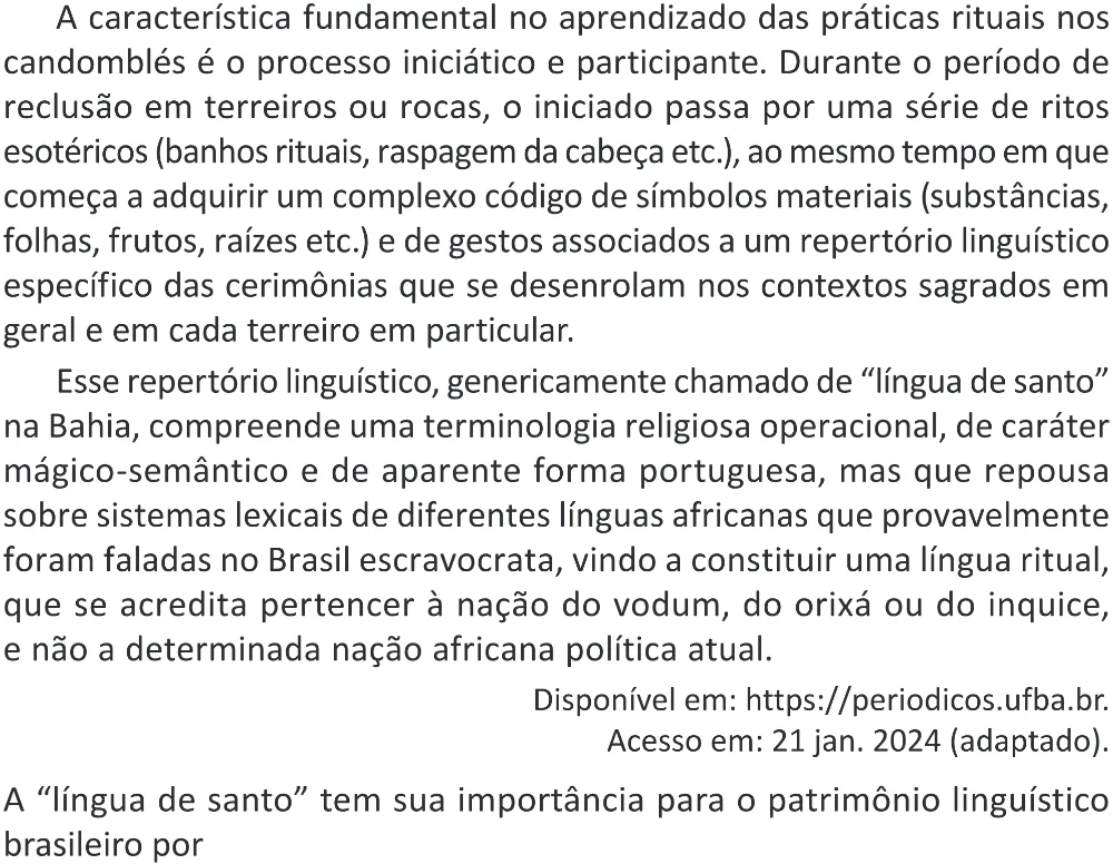 Trecho original com figura, tabela ou fórmula da questão 13 do ENEM 2025 - 1º Dia – Caderno 10 – Roxo (Libras) – Aplicação Regular - (Superampliada).