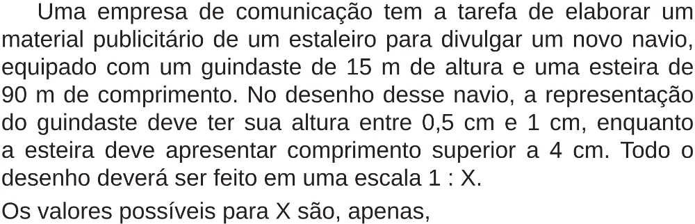 Trecho original com figura, tabela ou fórmula da questão 144 do ENEM 2018 - 2º Dia - Caderno 5 – Amarelo (Superampliada) – Aplicação regular.
