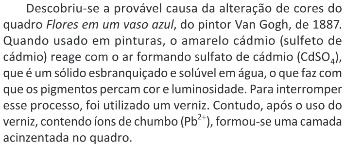 Trecho original com figura, tabela ou fórmula da questão 117 do ENEM 2025 - 2º Dia – Caderno 5 – Amarelo – Aplicação Regular - Belém, Ananindeua e Marituba.
