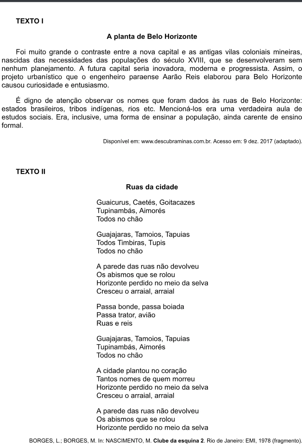 Trecho original com figura, tabela ou fórmula da questão 26 do ENEM 2020 - 1º Dia - Caderno 3 – Branco – Inglês – Aplicação digital.