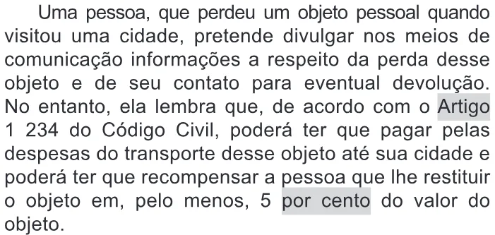 Trecho original com figura, tabela ou fórmula da questão 153 do ENEM 2019 - 2º Dia – Caderno 11 – Laranja (Braile e Ledor) – Aplicação Regular.