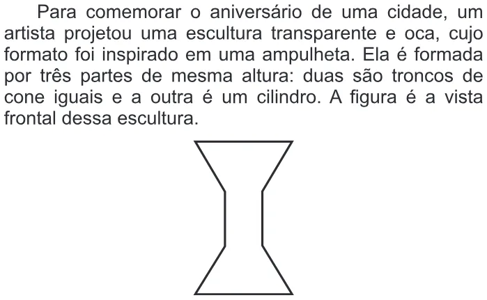 Trecho original com figura, tabela ou fórmula da questão 143 do ENEM 2014 - 2º Dia - Caderno 7 - Azul – Aplicação regular.
